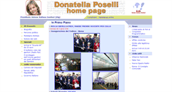Desktop Screenshot of donatellaposelli.it